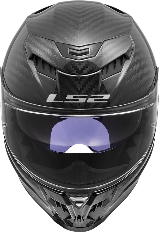 LS2 Dragon Gloss Solid Matte Carbon - Image 9