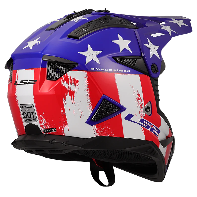 LS2 - Gate II Battle Scar Motocross Helmet - Image 6