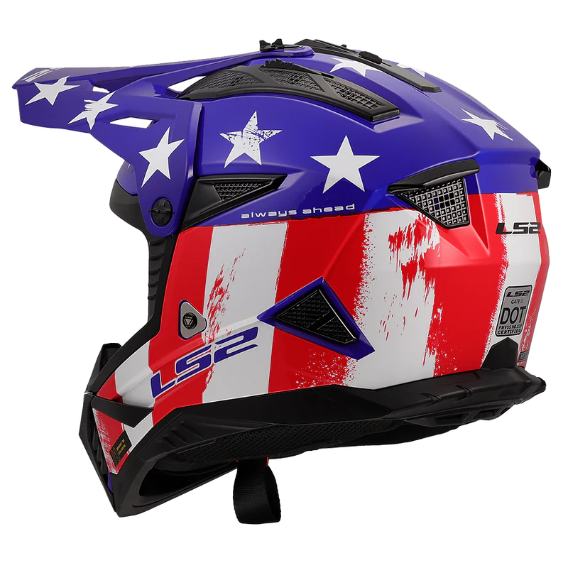 LS2 - Gate II Battle Scar Motocross Helmet - Image 8