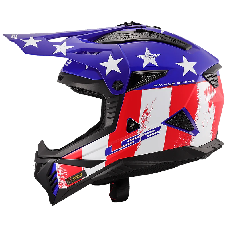 LS2 - Gate II Battle Scar Motocross Helmet - Image 9