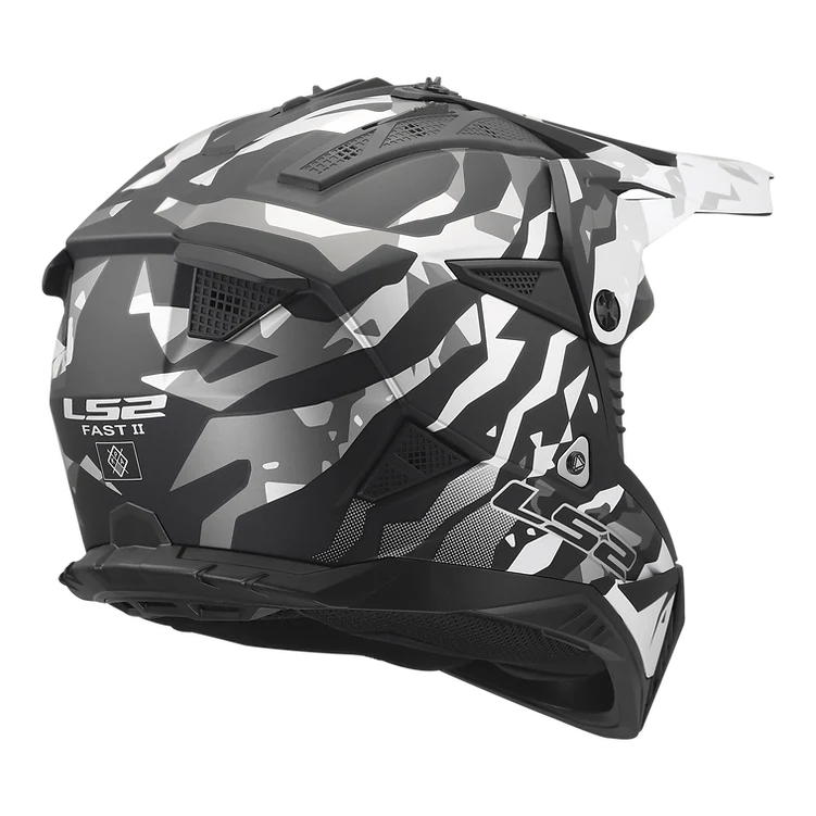 LS2 - Gate II Electra Moto Helmet - Image 3