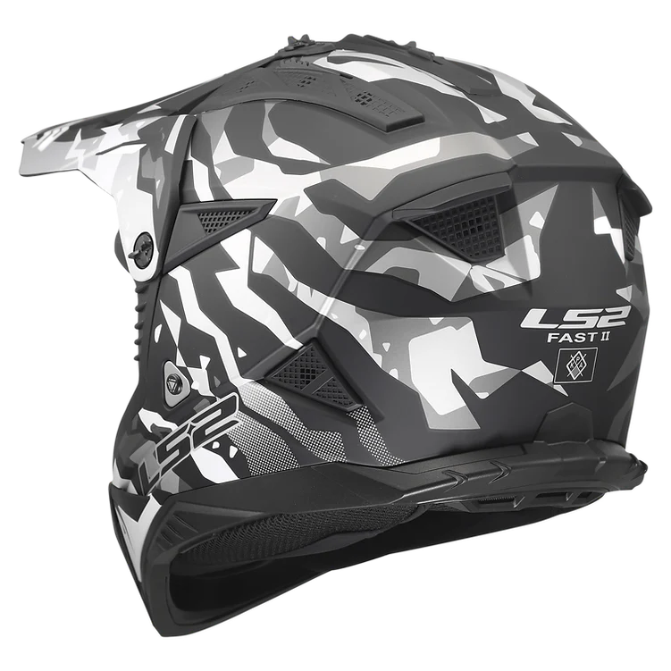 LS2 - Gate II Electra Moto Helmet - Image 4