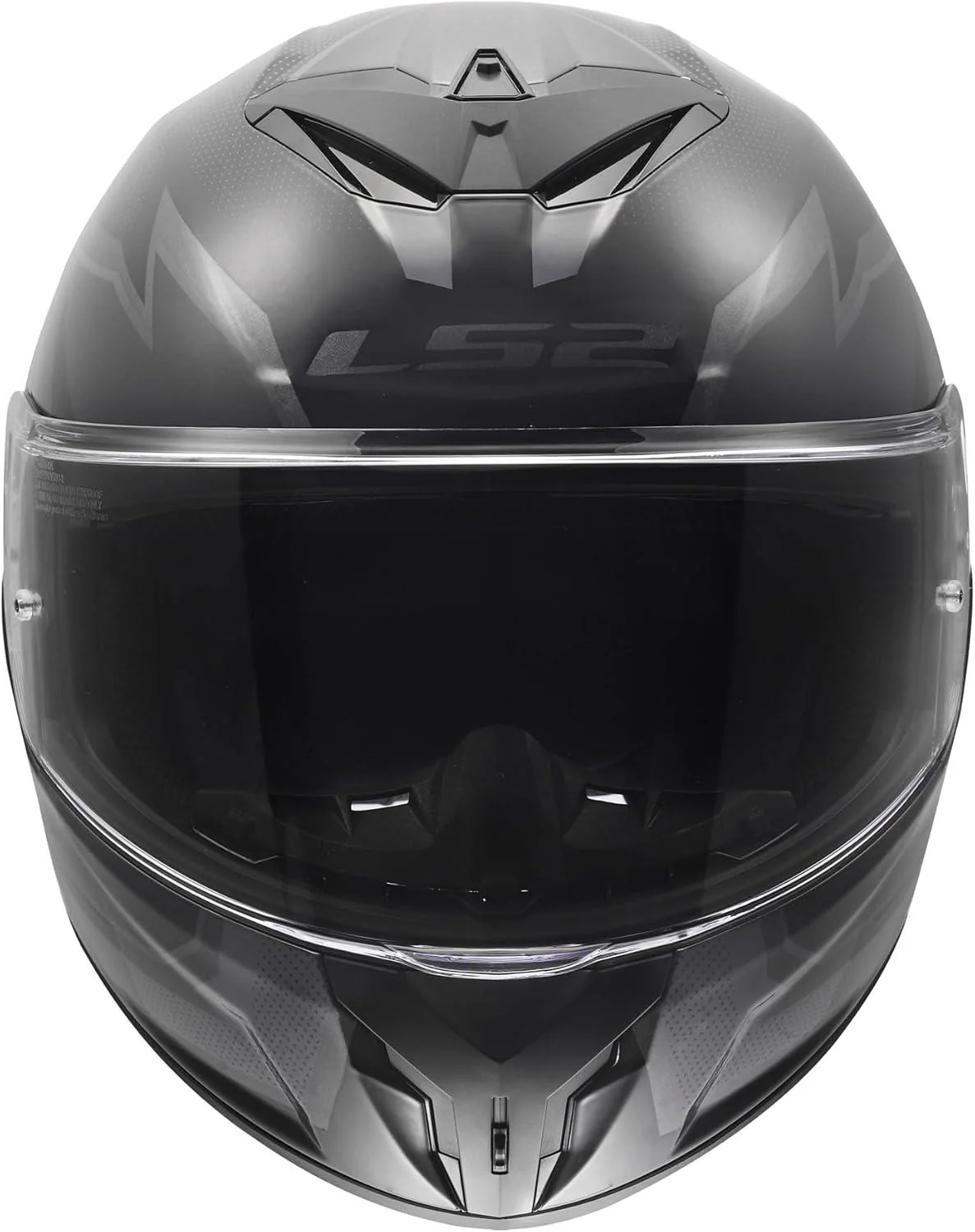 LS2 Rapid III Motorcycle Helmet Xtrem Black/Gray - Image 3
