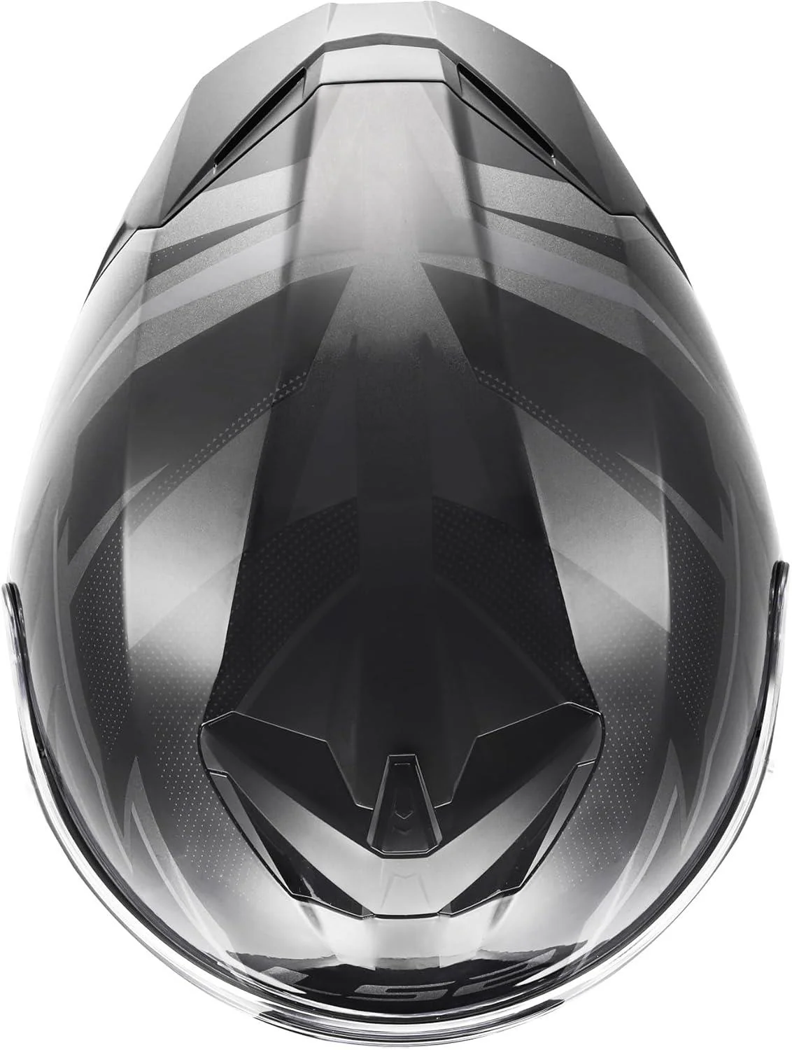 LS2 Rapid III Motorcycle Helmet Xtrem Black/Gray - Image 4