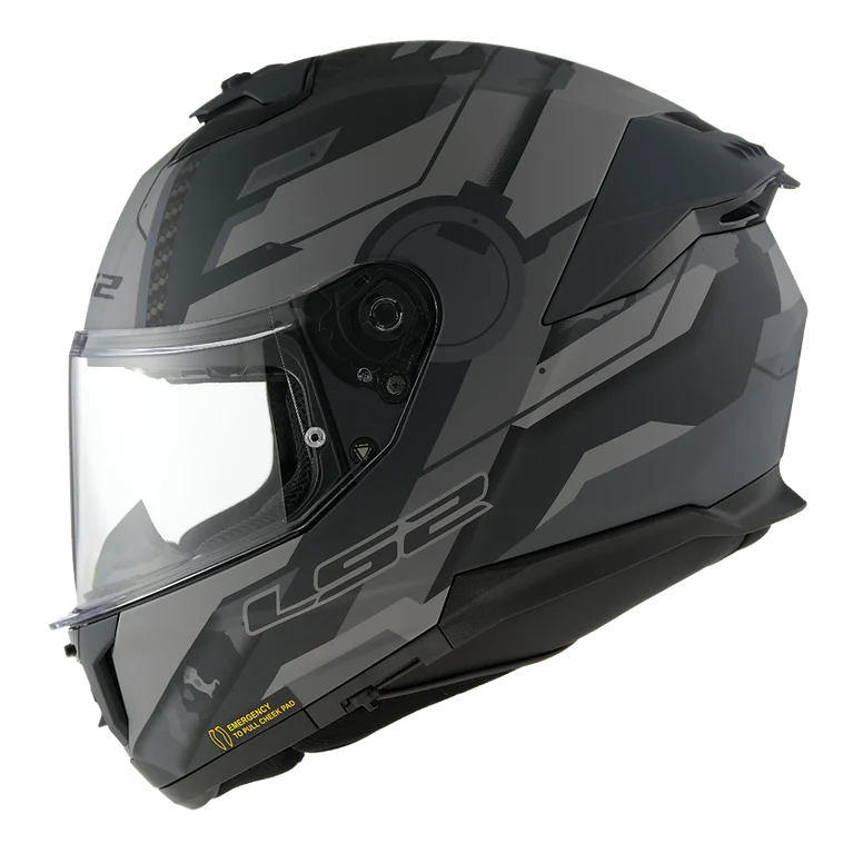 LS2 - Stream II Shadow Full Face Helmet - Image 4