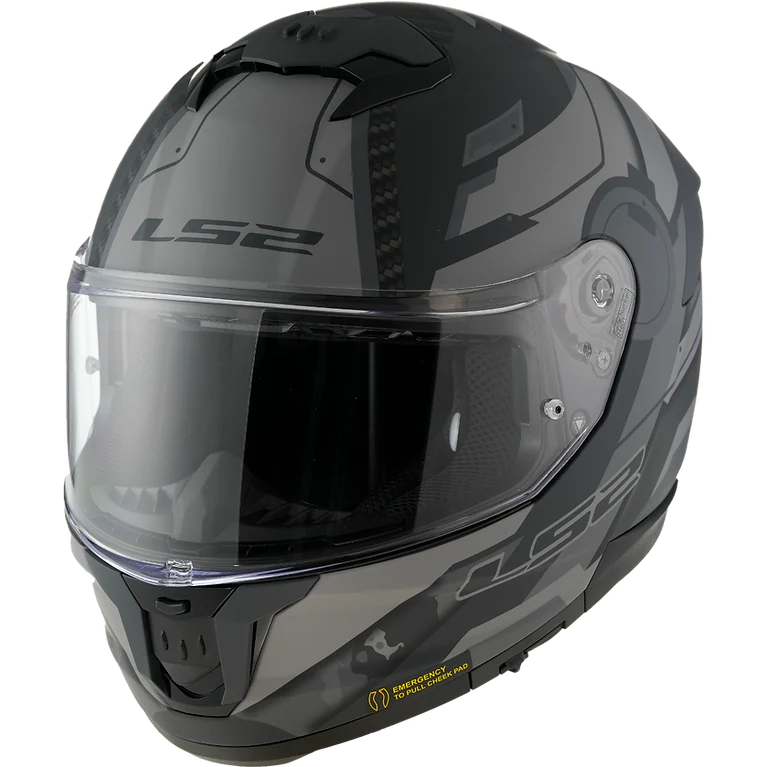 LS2 - Stream II Shadow Full Face Helmet - Image 5