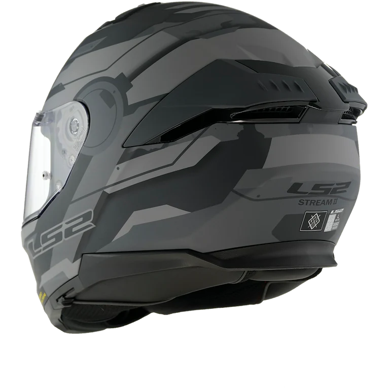 LS2 - Stream II Shadow Full Face Helmet - Image 9