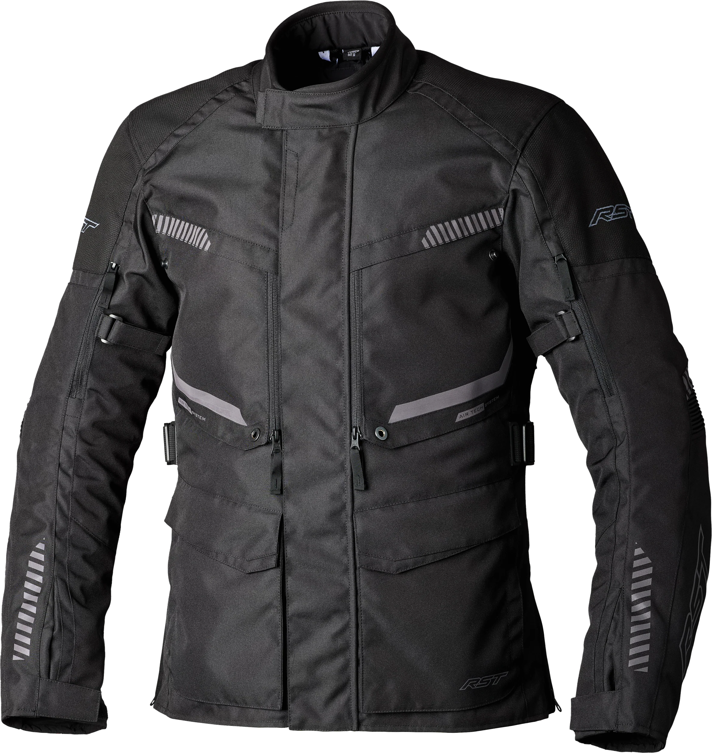 RST Maverick Evo Ce Jacket Black/Black Textile Lg