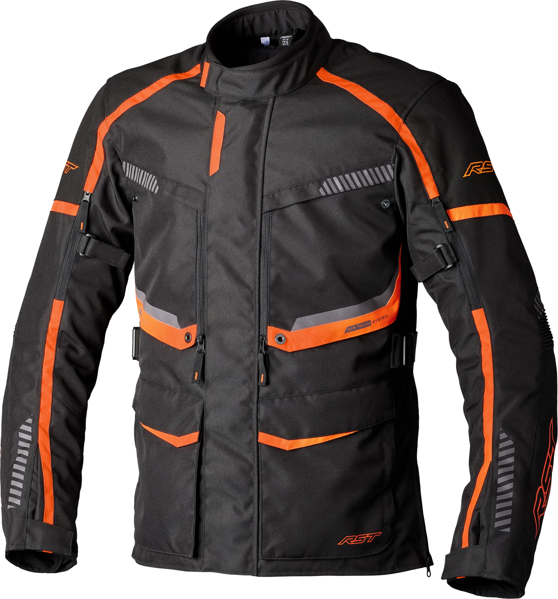 Maverick Evo Ce Jacket Black/Orange Textile 3xl