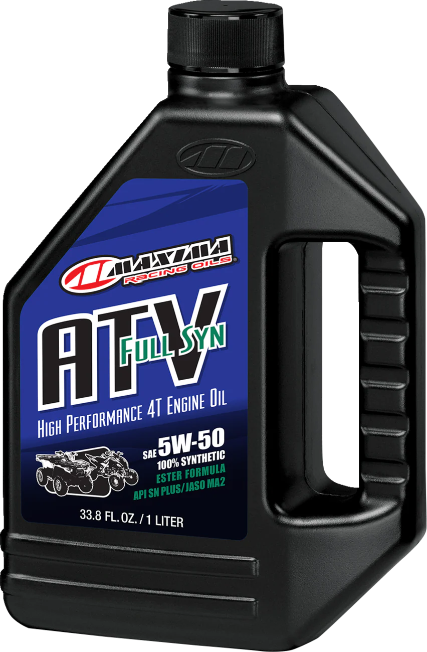 MAXIMA RACING OIL ATV Full Synthetic Engine Oil - 5W-50 - Liter 30-86901