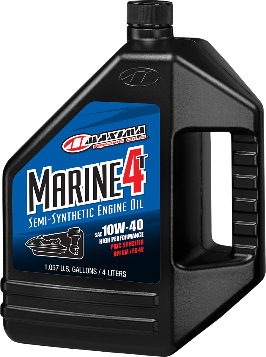 MAXIMA RACING OIL Marine Synthetic Blend 4T Engine Oil - 10W-40 - 4 L 30-529128