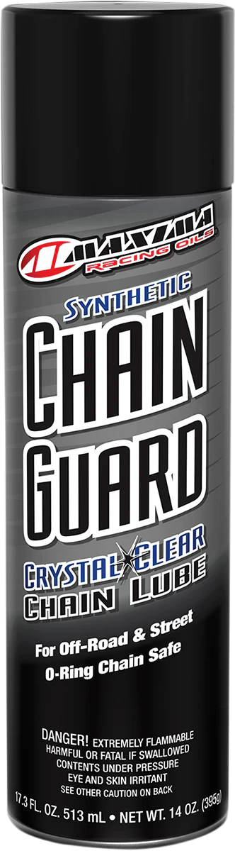 MAXIMA RACING OIL Synthetic Chain Guard Lube - 14 oz. net wt. - Aerosol 77920