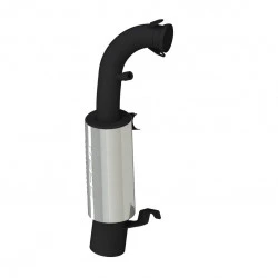 Mbrp Silencer Race Stnls Pol 850 S/M