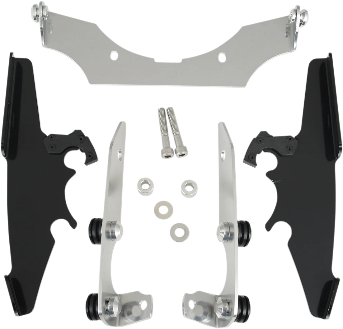 MEMPHIS SHADES Batwing Trigger Lock Mounting Kit - Sabre - Black MEM8991
