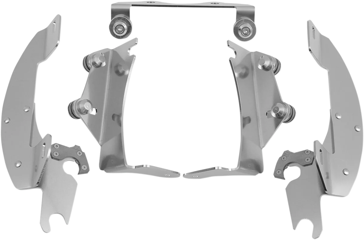 MEMPHIS SHADES Batwing Trigger Lock Mounting Kit - VN 900C - Polished MEK1911