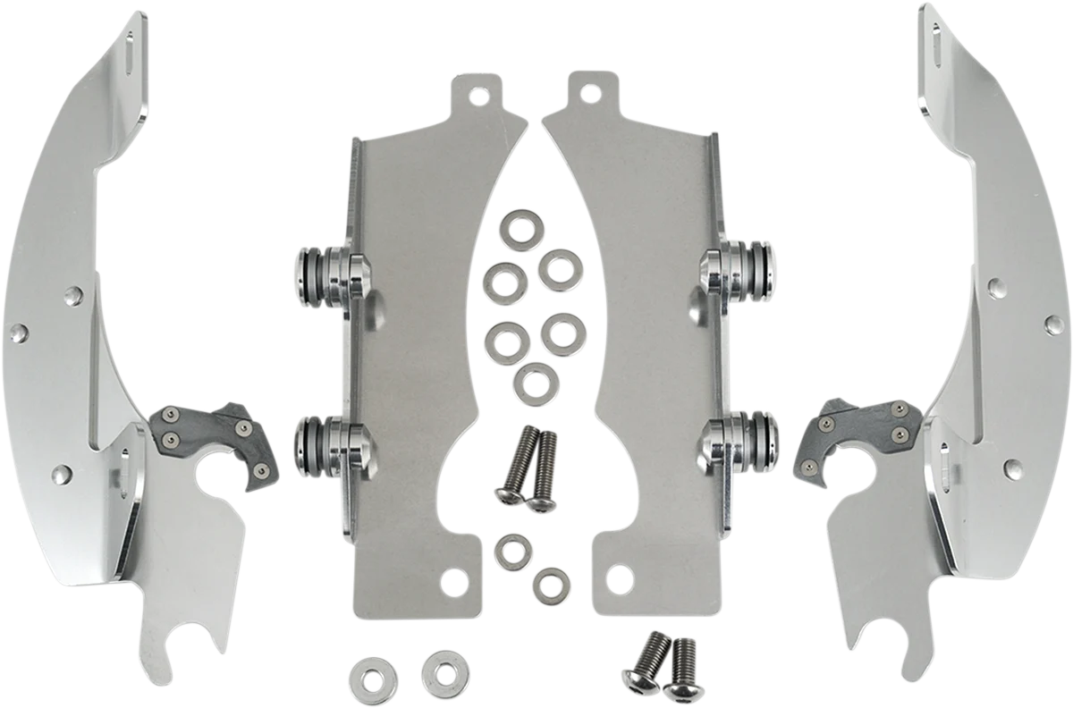 MEMPHIS SHADES Batwing Trigger Lock Mounting Kit - XV 950 - Polished MEK1915