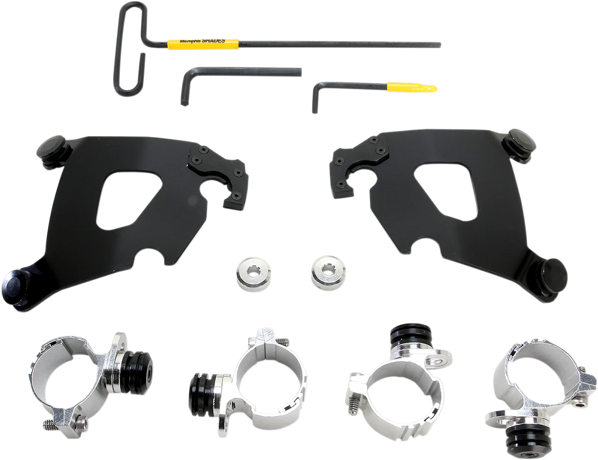 MEMPHIS SHADES Cafe Mounting Kit - Black - XL12C MEB2007