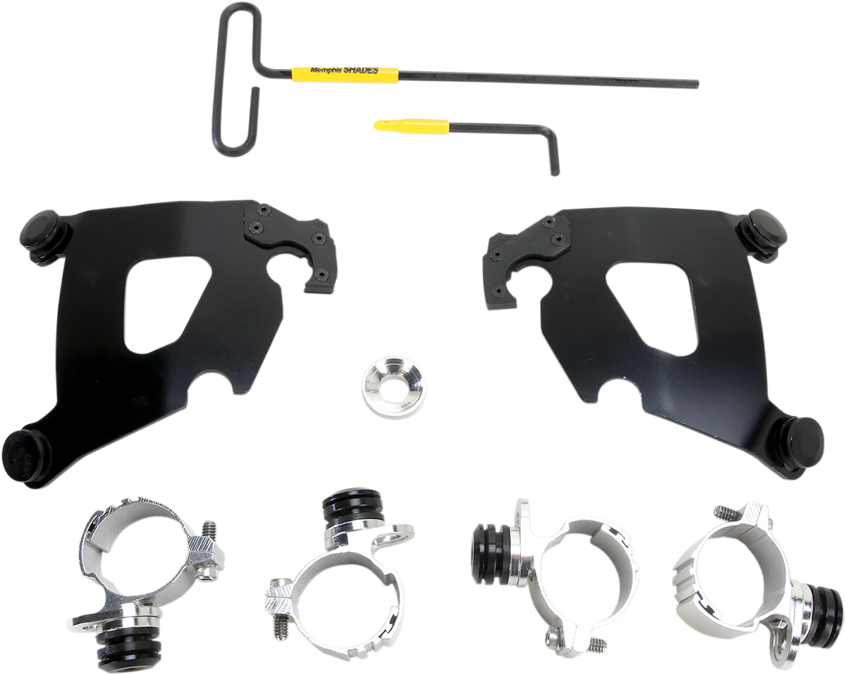 MEMPHIS SHADES Cafe Mounting Kit - Black - XL883 MEB2003