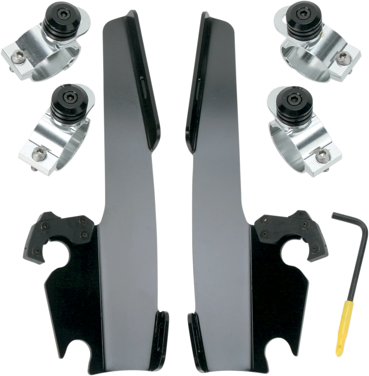 MEMPHIS SHADES Fats/Slim Trigger Lock Mounting Kit - Narrow - Black MEB8967