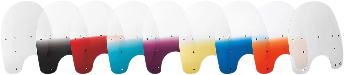 MEMPHIS SHADES Slim Replacement Plastic - 15" - Clear MEP4110
