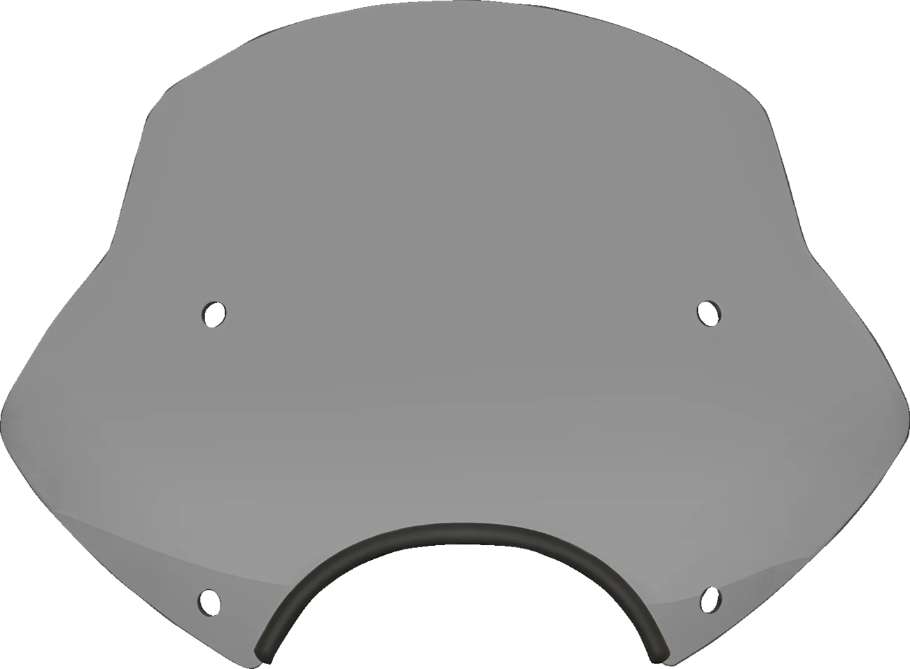 MEMPHIS SHADES Speed Demon Sportshields - 13" - 9" Headlight Cutout - Black Smoke MEP54612