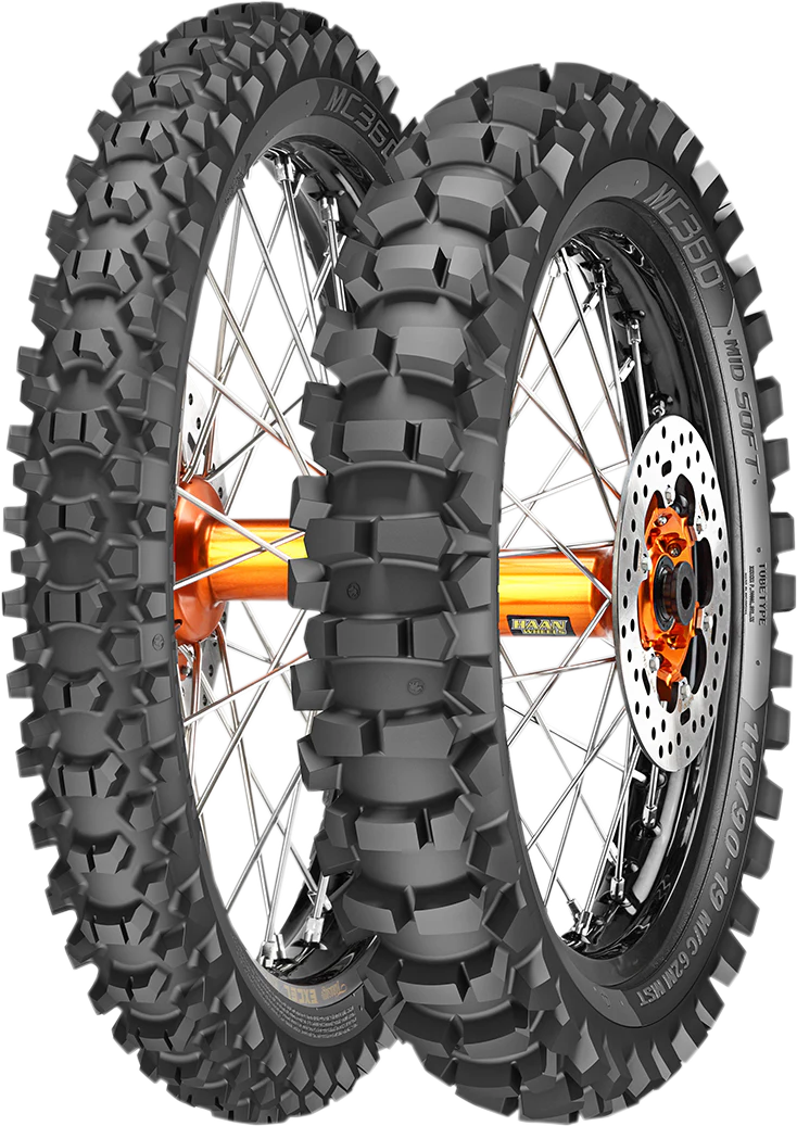 METZELER Tire - MC360™ Mid-Soft - Rear - 120/100-18 - 68M 2762600