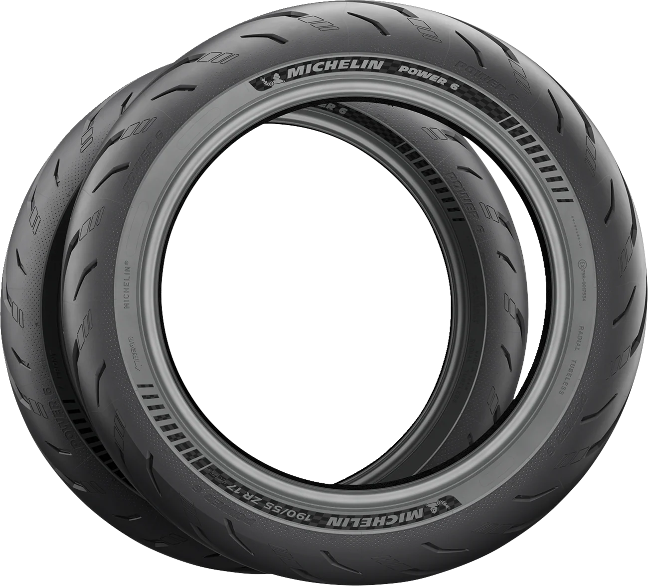 MICHELIN Tire - Power 6 - Front - 120/70ZR17 - (58W) 82063 - Image 4