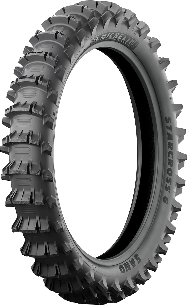MICHELIN Tire - StarCross 6 Sand - Rear - 110/90-19 - 62M 47877