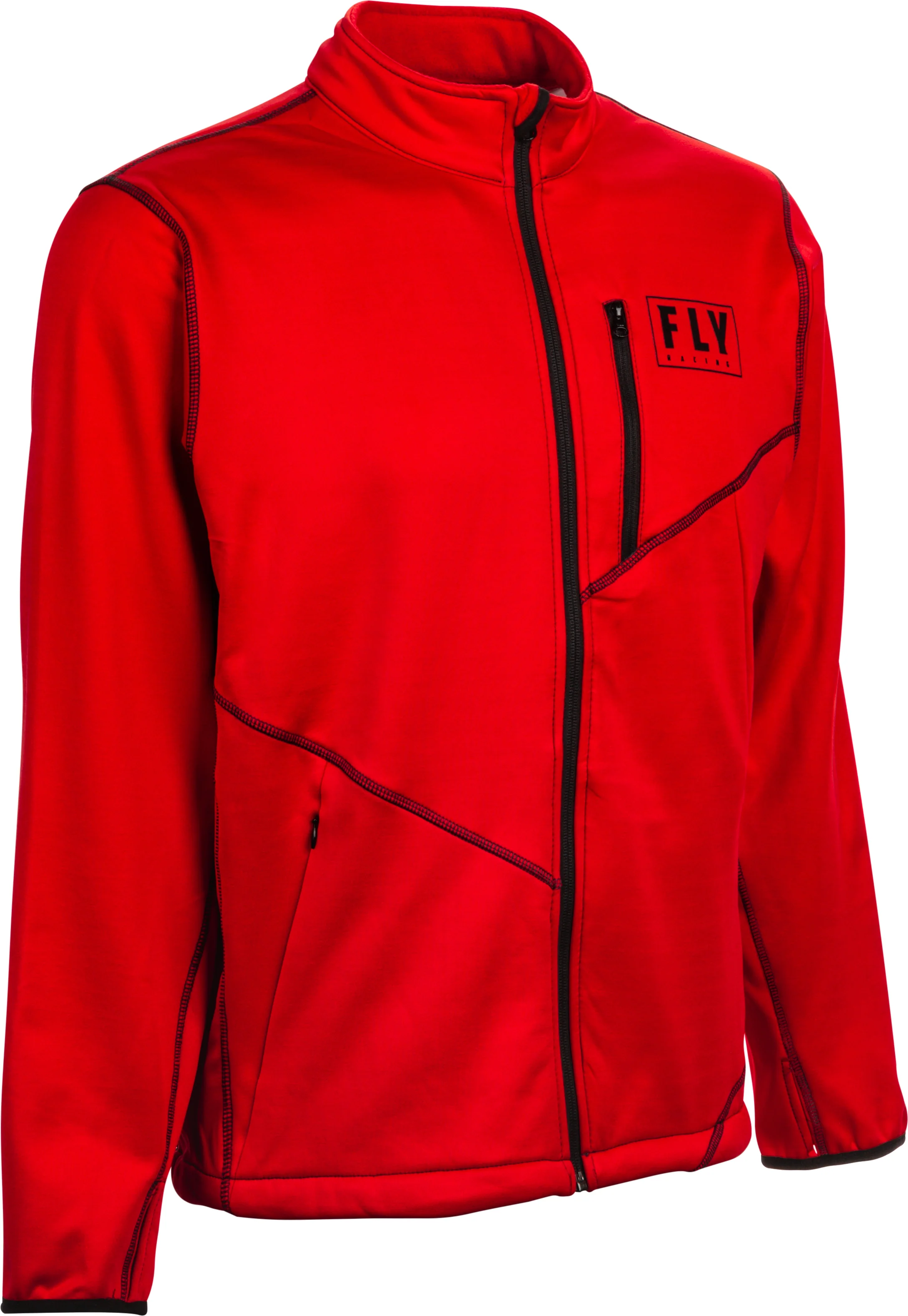 Mid Layer Jacket Red Sm