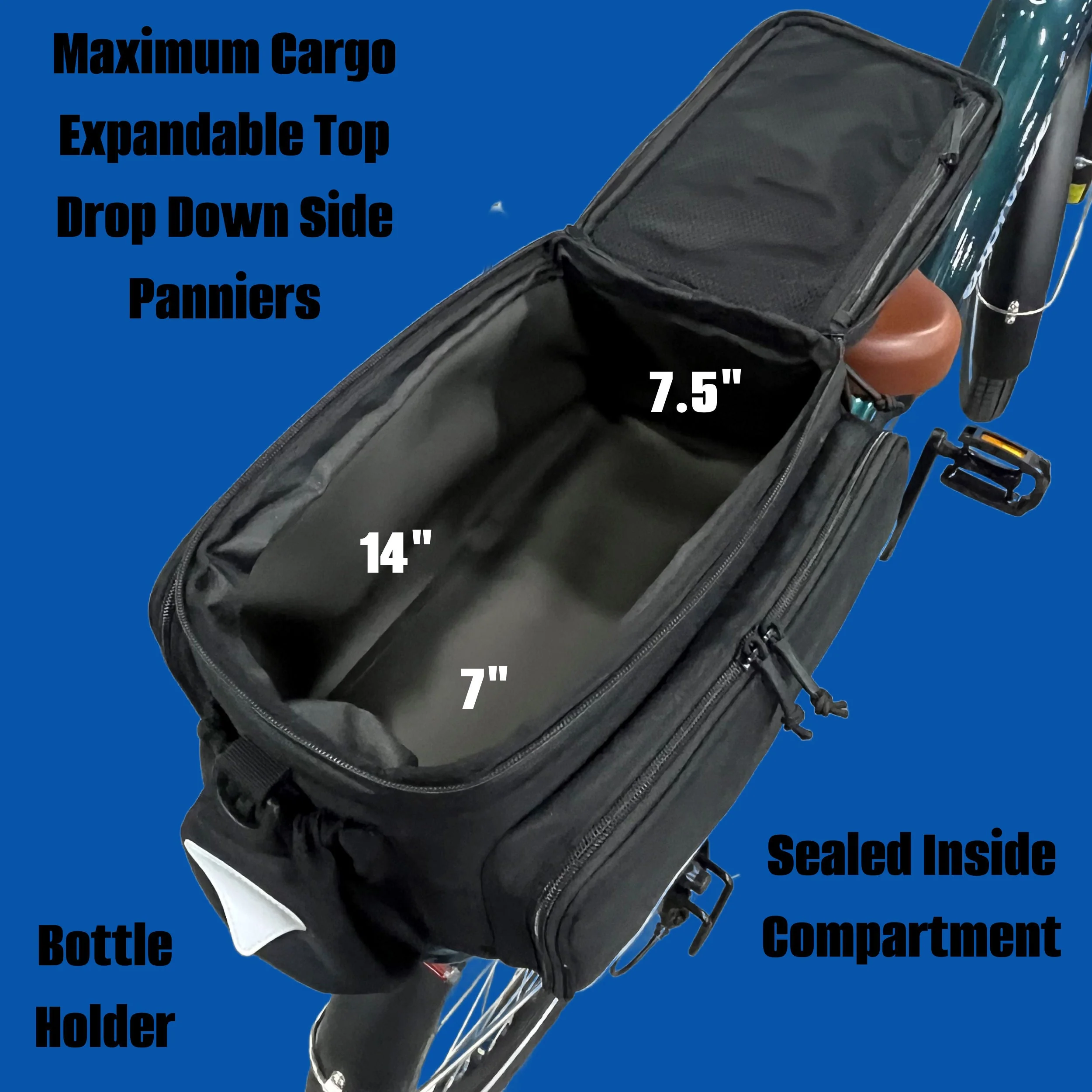 BiKASE MIK Big Poppa Rack Bag - Image 4