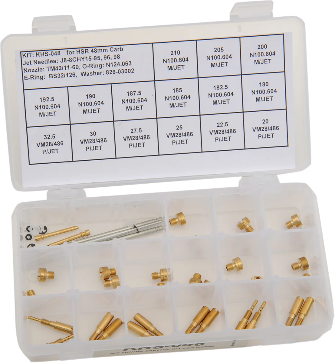MIKUNI Carburetor Jet Kit - HSR 48 KHS-048