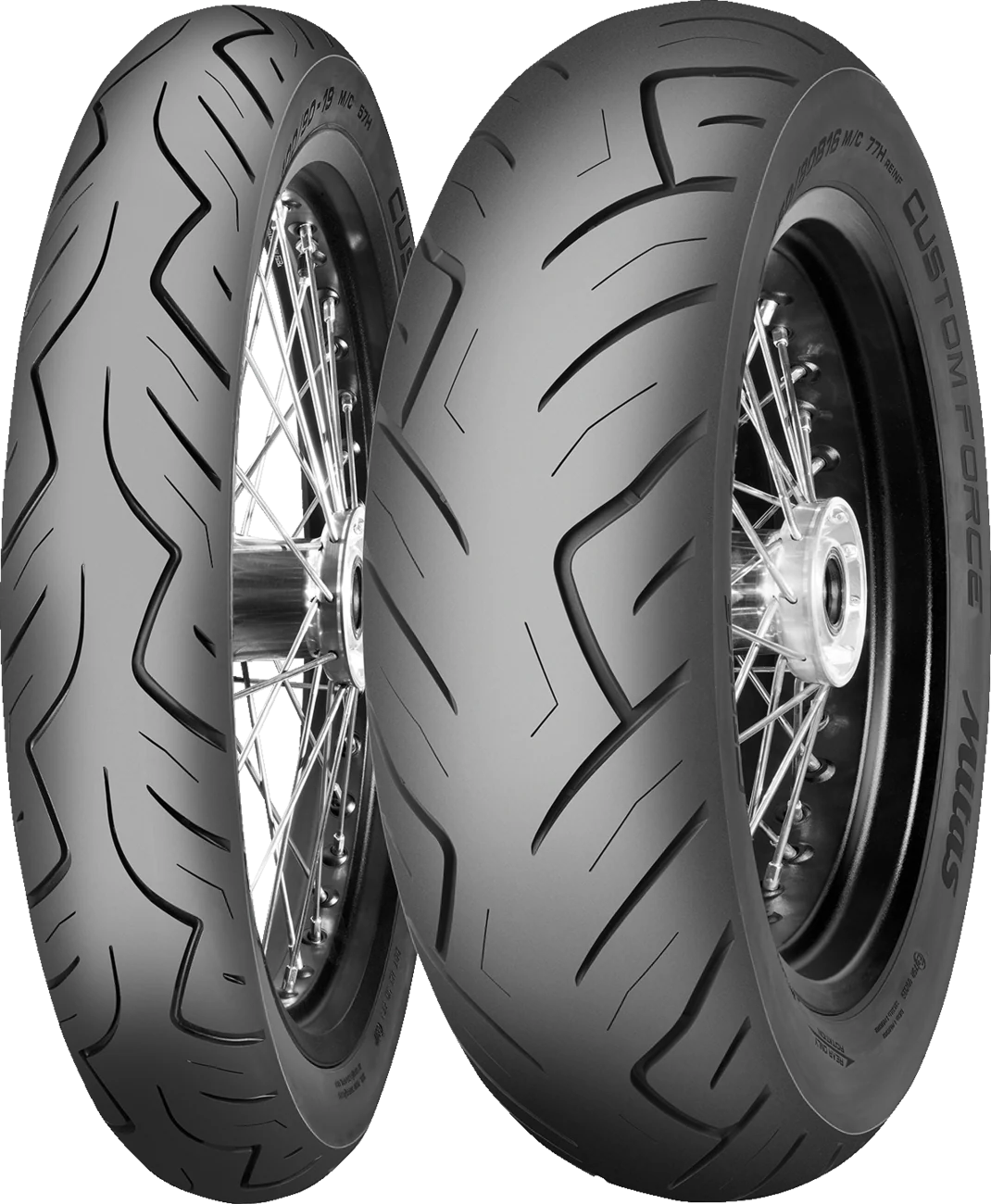 MITAS Tire - Custom Force - Front - 100/90-19 | MM90-19 - 57H 70000030
