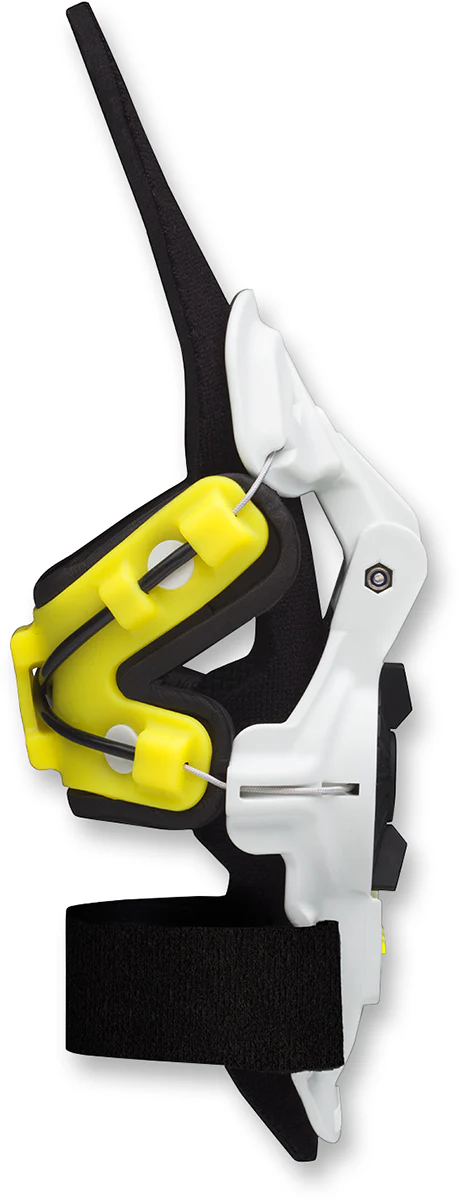 MOBIUS X8 Wrist Brace - White/Acid Yellow - S/M 6010110 - Image 4