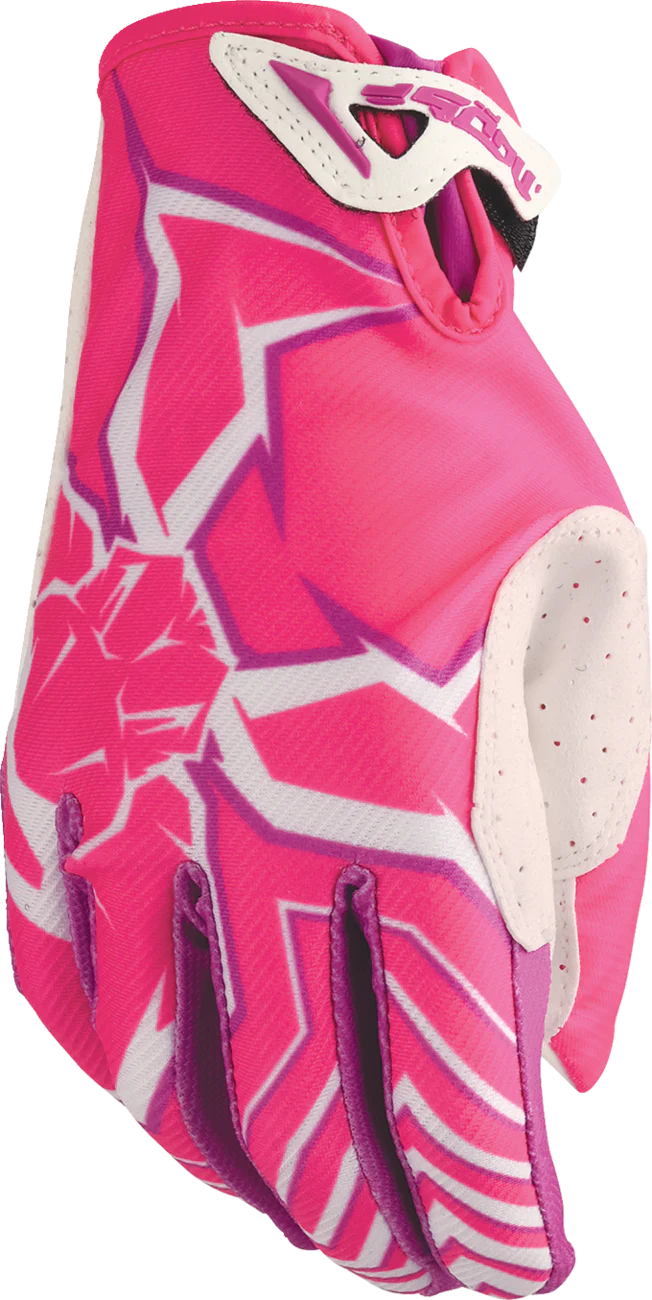 MOOSE OFFROAD Agroid™ Pro Gloves - Pink/White - Small 3330-8097