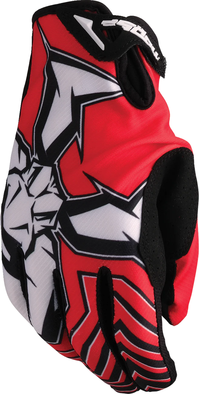 MOOSE OFFROAD Agroid™ Pro Gloves - Red/Black - Large 3330-8093