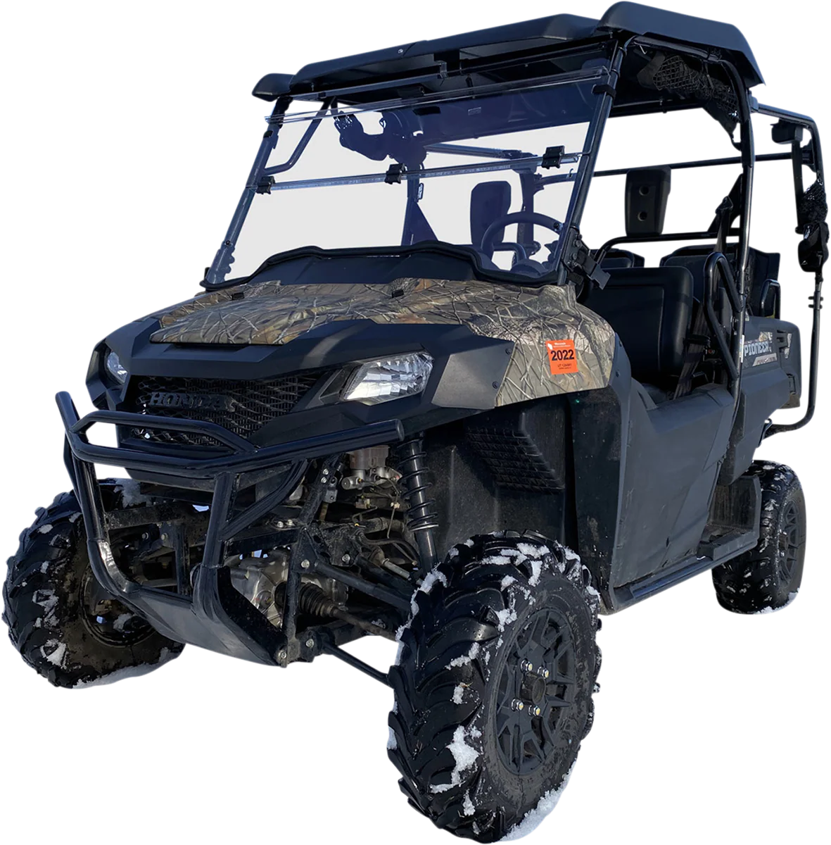 MOOSE OFFROAD Full Folding Windshield - Deluxe - Pioneer 700 V000347-12200M - Image 3