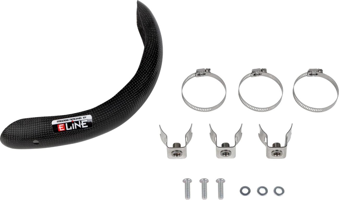 MOOSE OFFROAD Heat Shield - Carbon Fiber - Sherco SHS30025