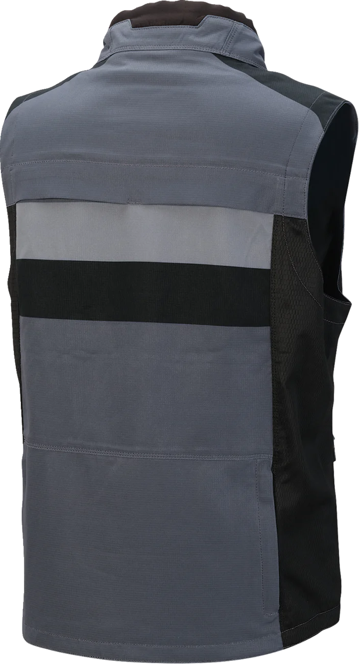 MOOSE OFFROAD Moto Vest - Gray/Black - XL 2830-0764 - Image 2