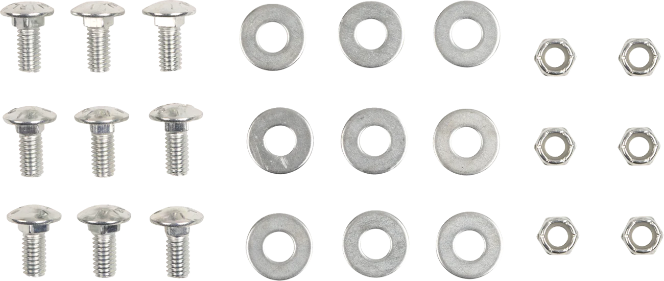 MOOSE OFFROAD Plow Rubber Flap Hardware - Nuts/Bolts BB2572PF
