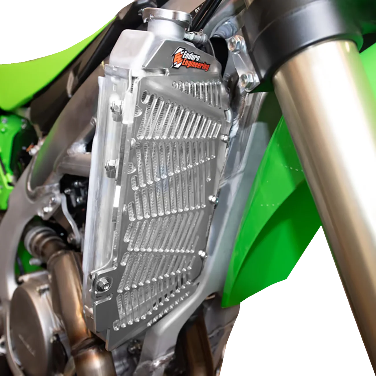 MOOSE OFFROAD Radiator Guards - Silver - Yamaha 12-5023 - Image 2