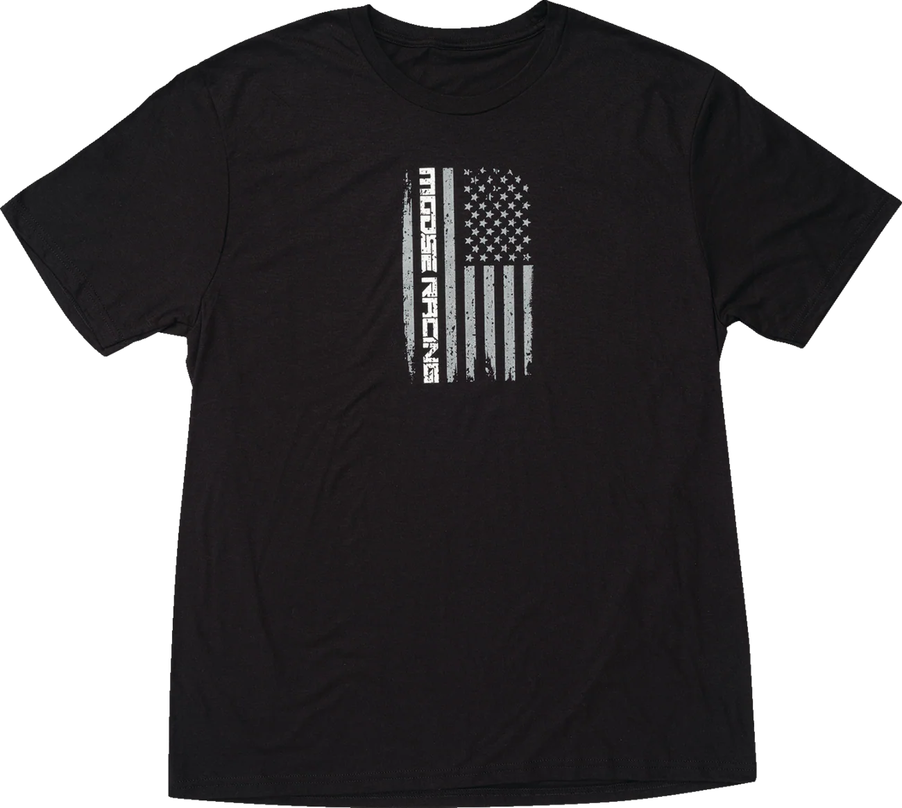 MOOSE OFFROAD Stars and Stripes Forever T-Shirt - Black - XL 3030-24426