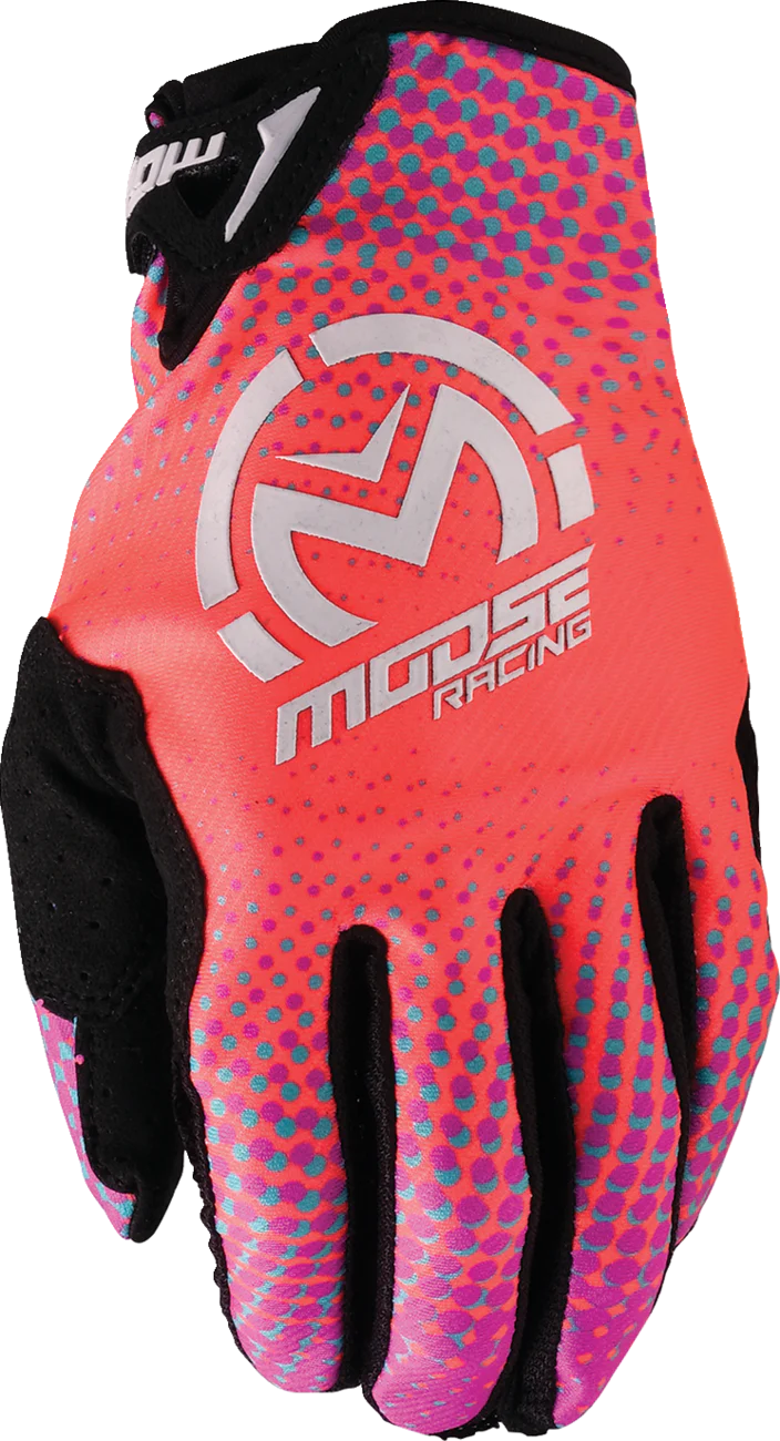 MOOSE OFFROAD SX1™ Gloves - Pink/Purple/Teal - XL 3330-8075 - Image 2