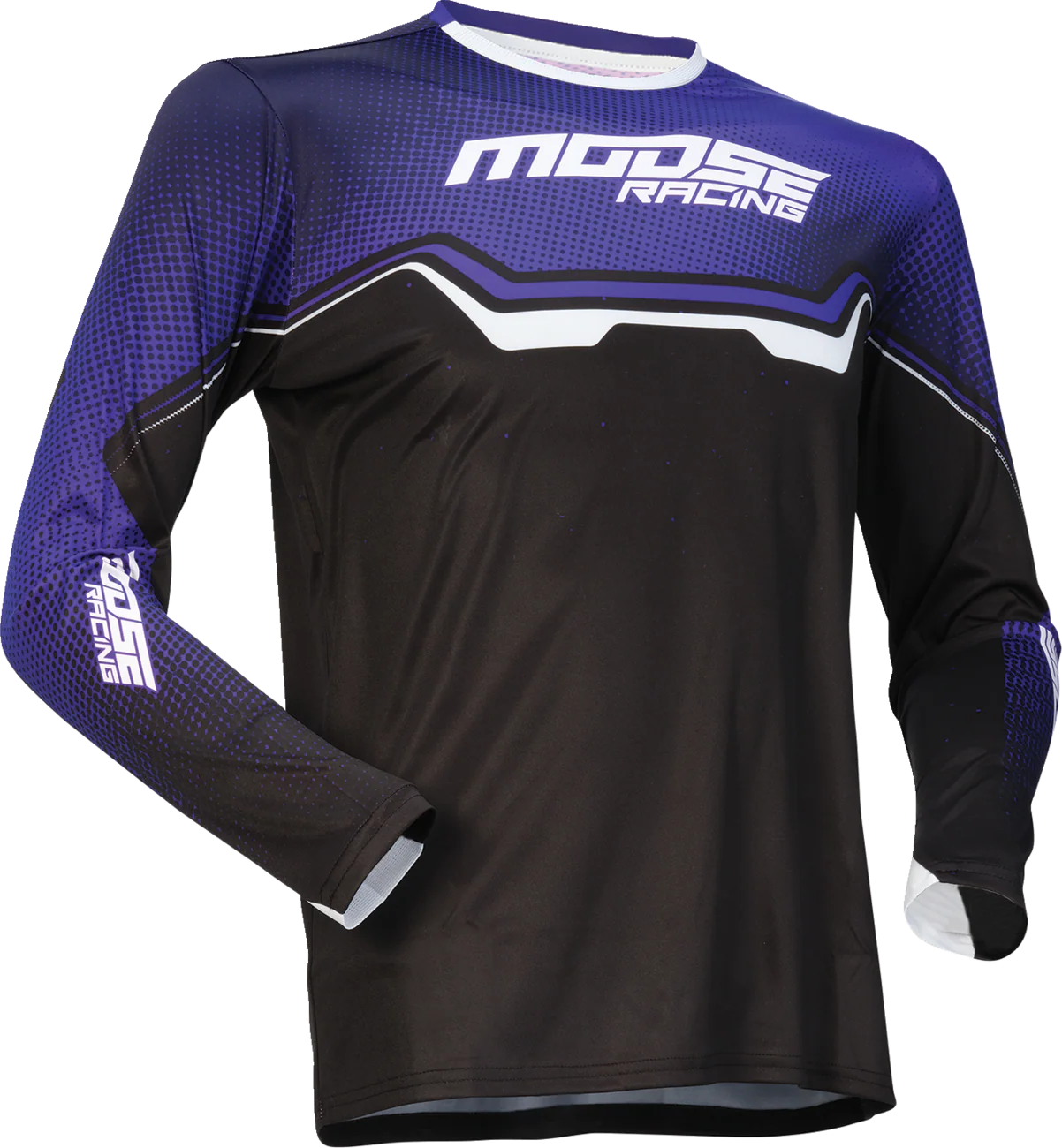 MOOSE OFFROAD Youth Qualifier? Jersey - Purple/Black/White - Small 2912-2633
