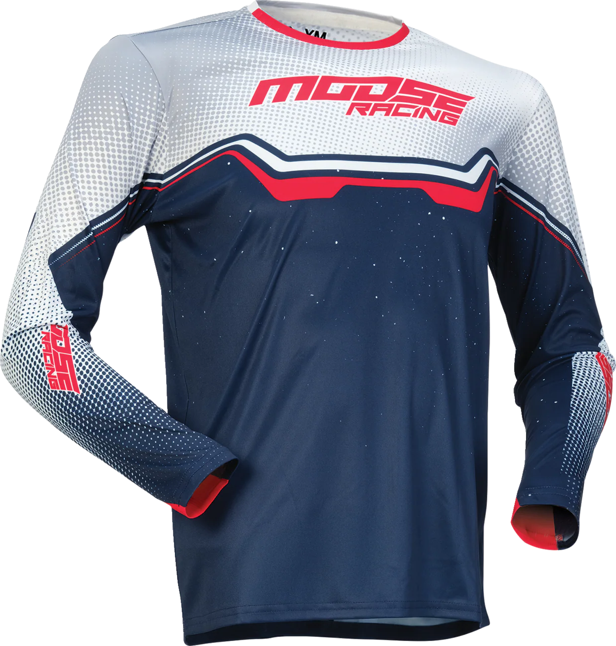 MOOSE OFFROAD Youth Qualifier? Jersey - Red/White/Blue - XS 2912-2626