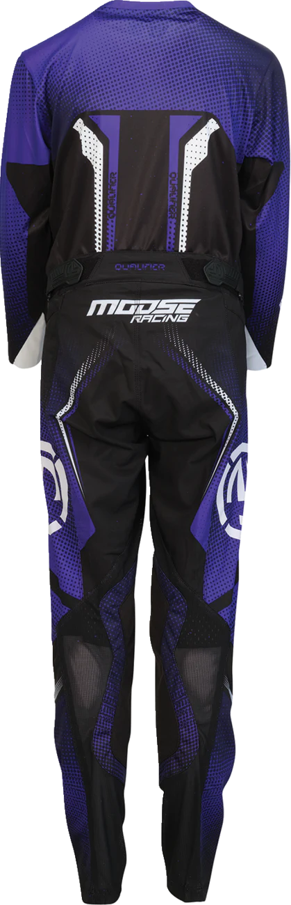 MOOSE OFFROAD Youth Qualifier? Pro Pants - Black/Purple/White - US 18 2903-2658 - Image 3