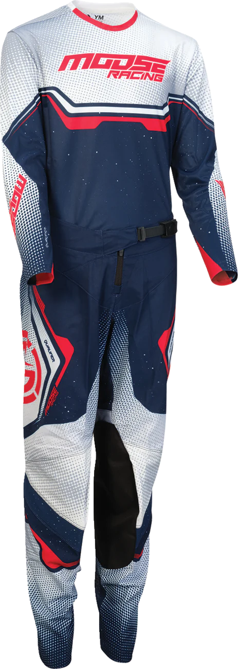MOOSE OFFROAD Youth Qualifier? Pro Pants - Red/White/Blue - US 20 2903-2652 - Image 3