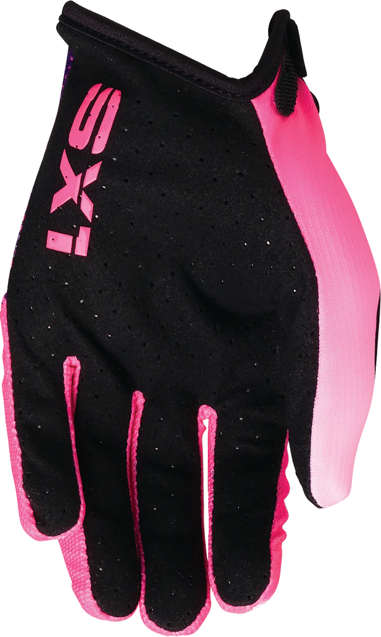 MOOSE OFFROAD Youth SX1™ Gloves - Pink/Purple - Medium 3332-1904 - Image 2