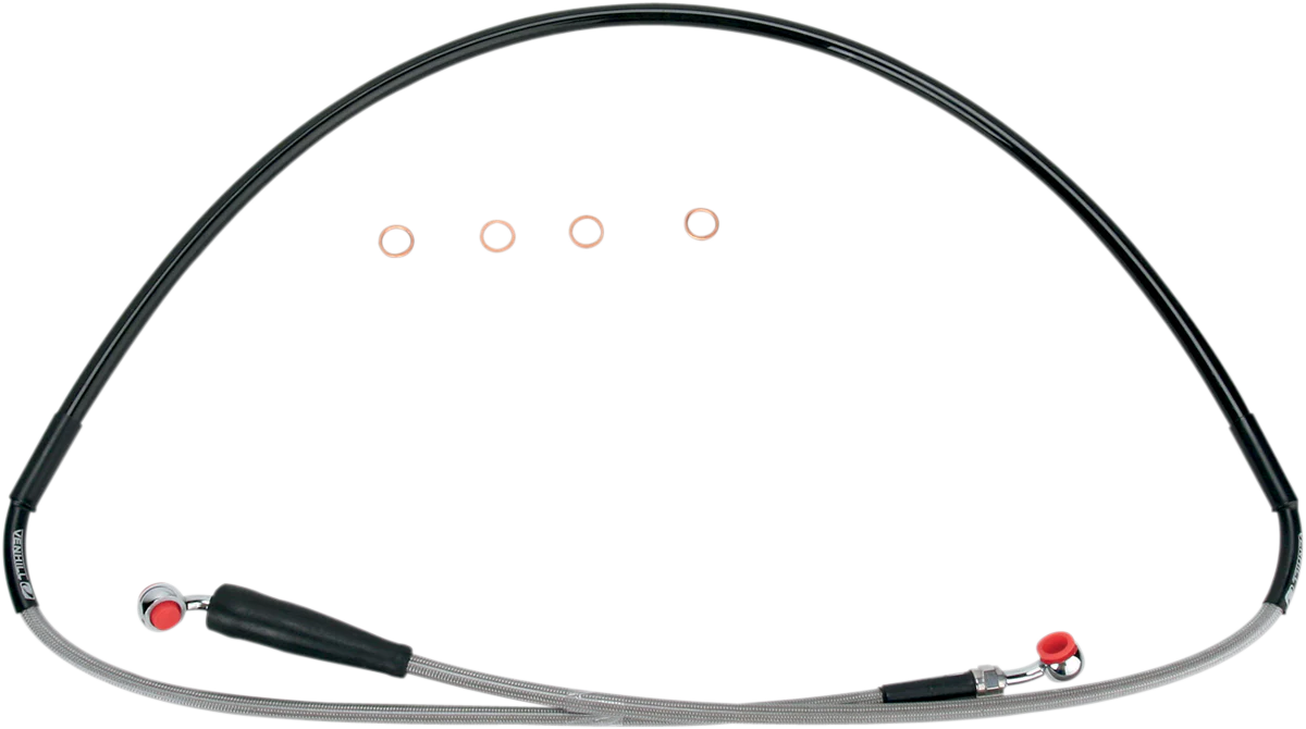MOOSE RACING Brake Line - Front - Stainless Steel - DR-Z 400 SM S01-1-038/P