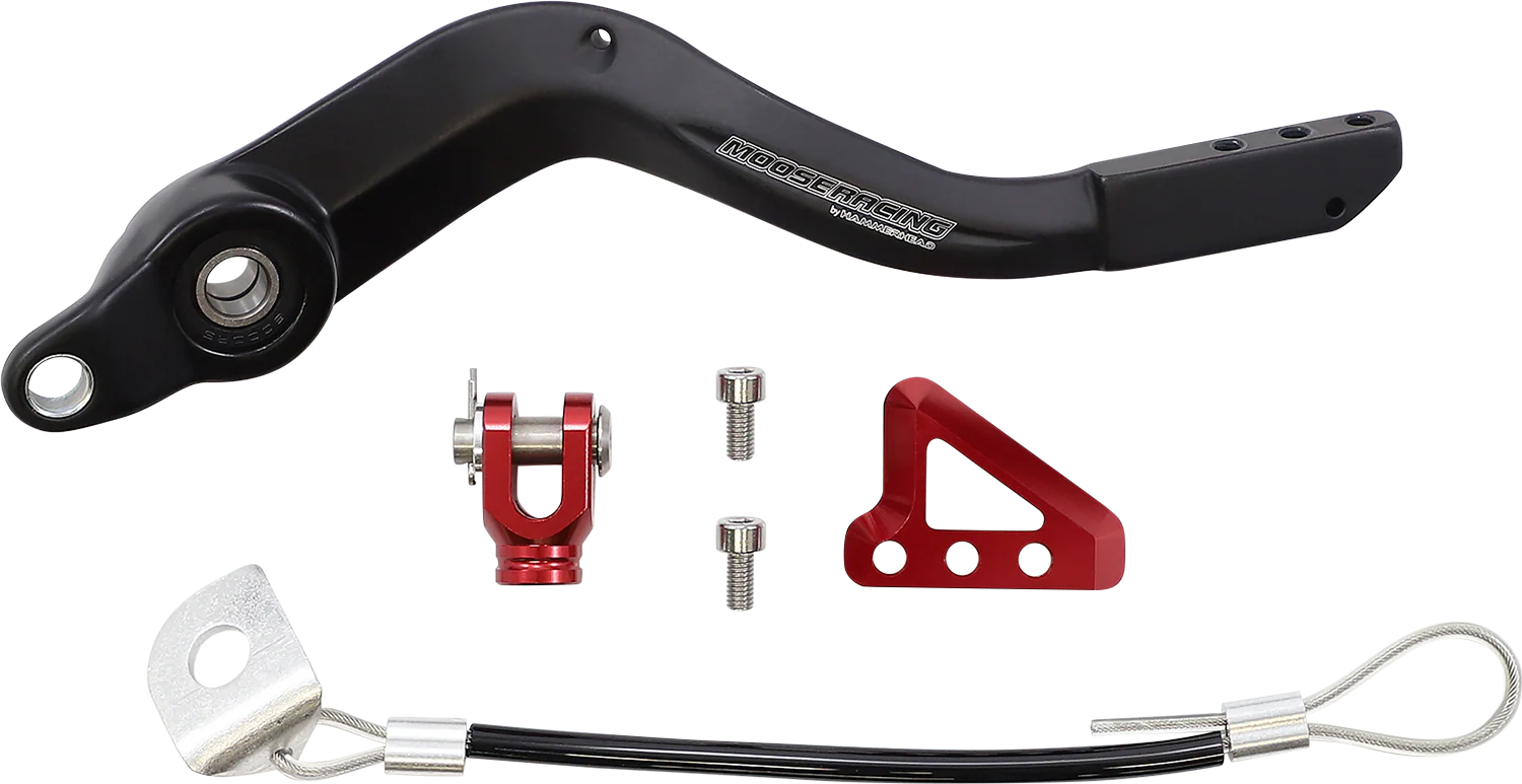MOOSE RACING Brake Pedal - Red - Beta 82-0802-21-10