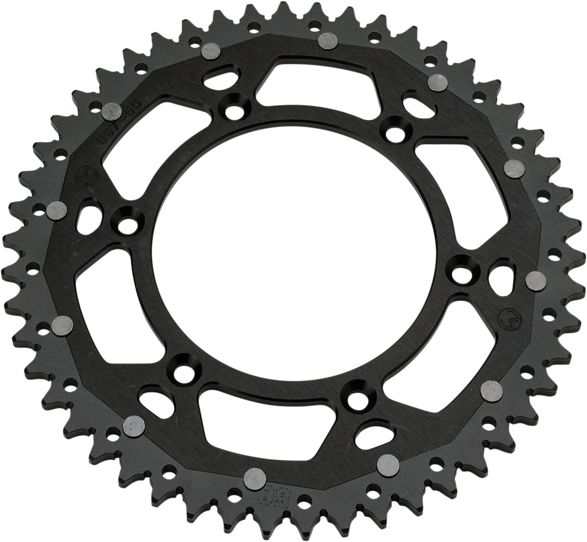 MOOSE RACING Dual Sprocket - Black - 50 Tooth 1210-460-50-10X